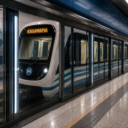 Lejlighed The Premium Kalamaria - Metro & Promenade Thessaloníki